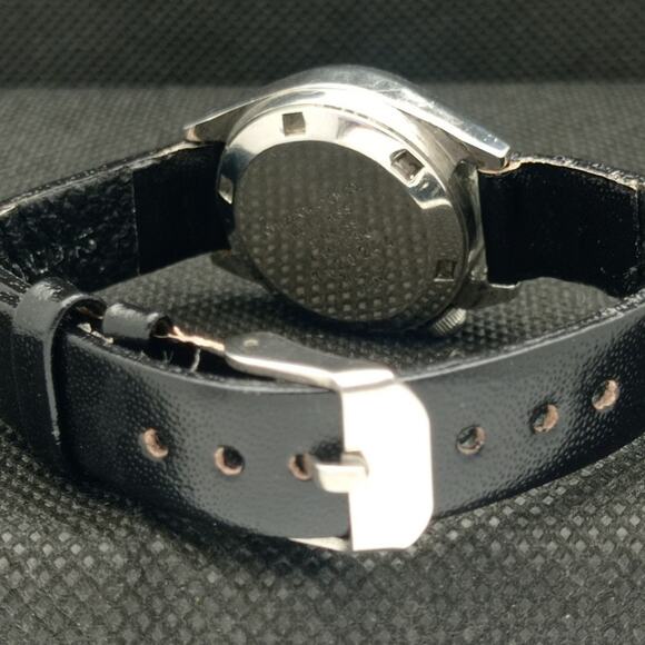 Vintage 1984 Citizen Automatic Womans Silver Watch W/daydate & Gold accents - Picture 2 of 8